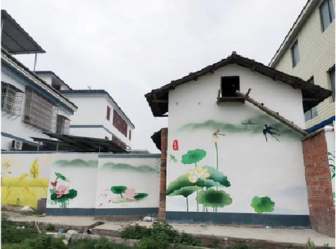 宜都室外墙绘-从选材到保养。