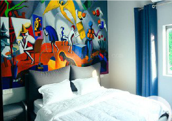 宜都对于酒店的墙体彩绘而言更注重哪些方面？