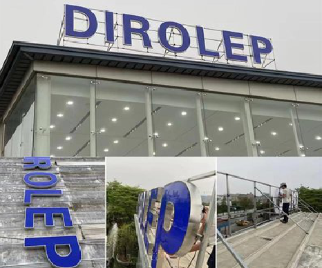 宜都楼顶发光字安装的注意事项。